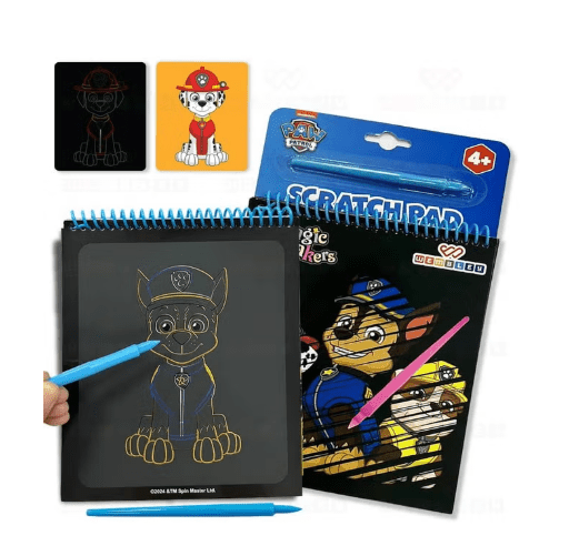 Paw Patrol Scratch Art Pad 3324/PWSR - Colorland Toys