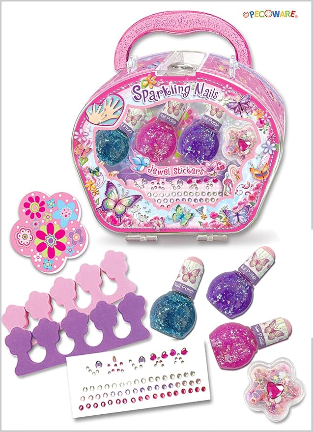 Pecoware Sparkling Nail Set 329BG - Colorland Toys