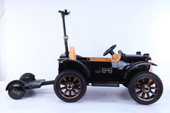 Pedal Push Car Black 8116 - Colorland Toys