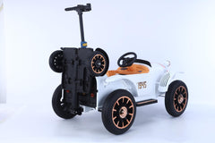 Pedal Push Car White 8116 - Colorland Toys