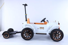 Pedal Push Car White 8116 - Colorland Toys