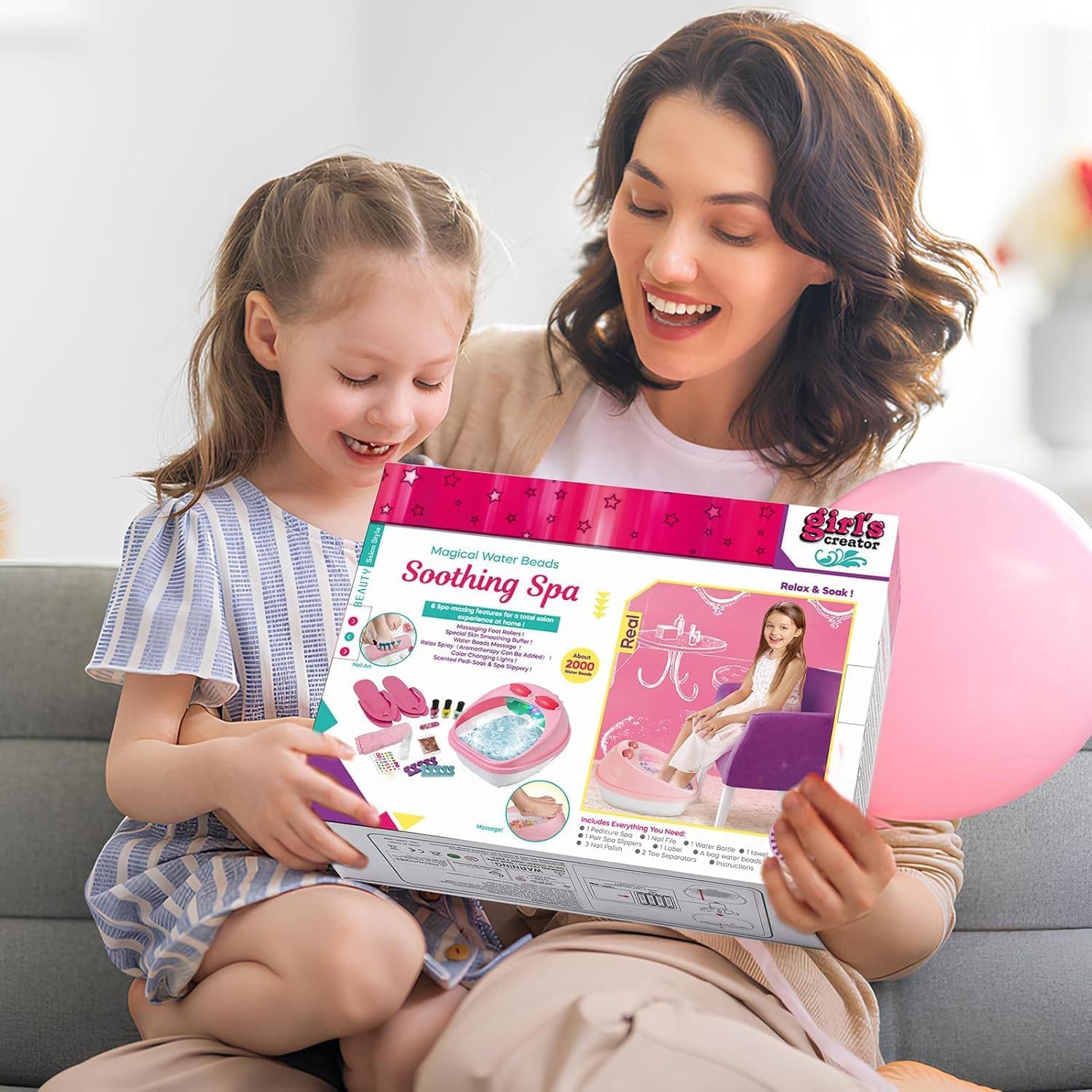 Pedicure Spa Set MBK - 390A - Colorland Toys