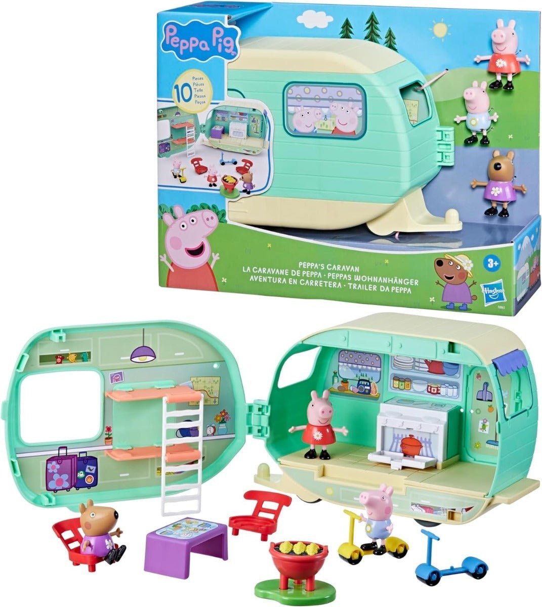 Peppa Pig Caravan Playset F8863 - Colorland Toys