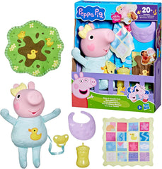 Peppa Pig Oinks and Snuggles Evie Interactive Baby Doll G1637 - Colorland Toys