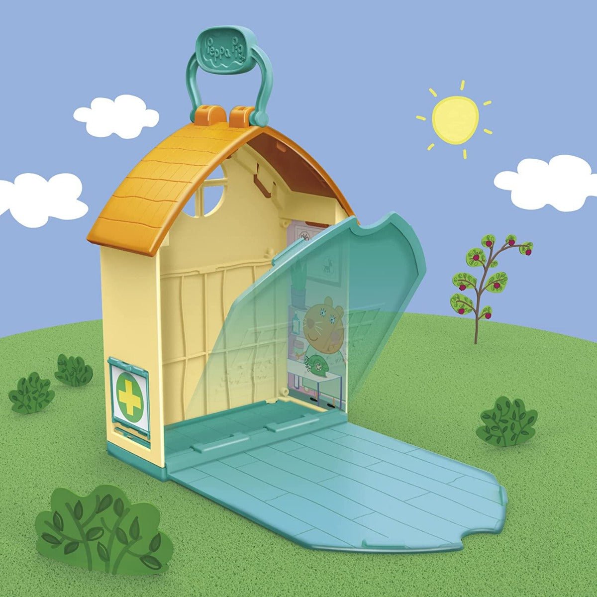 Peppa Pig Peppa's Adventures Peppa Visits the Vet Fun Playset F3757 - Colorland Toys