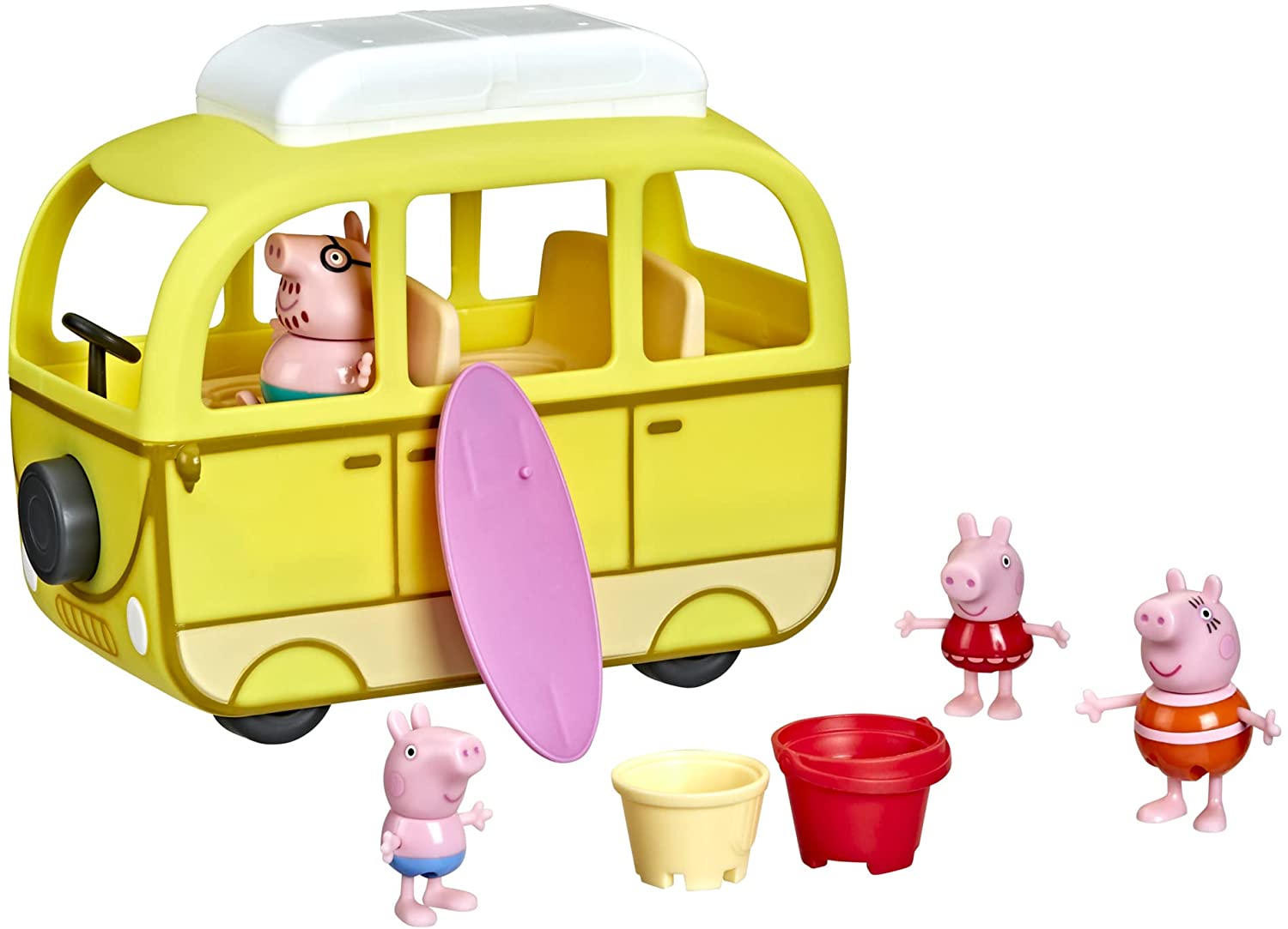 Peppa Pig Peppa's Beach Campervan Playset F3632 - Colorland Toys