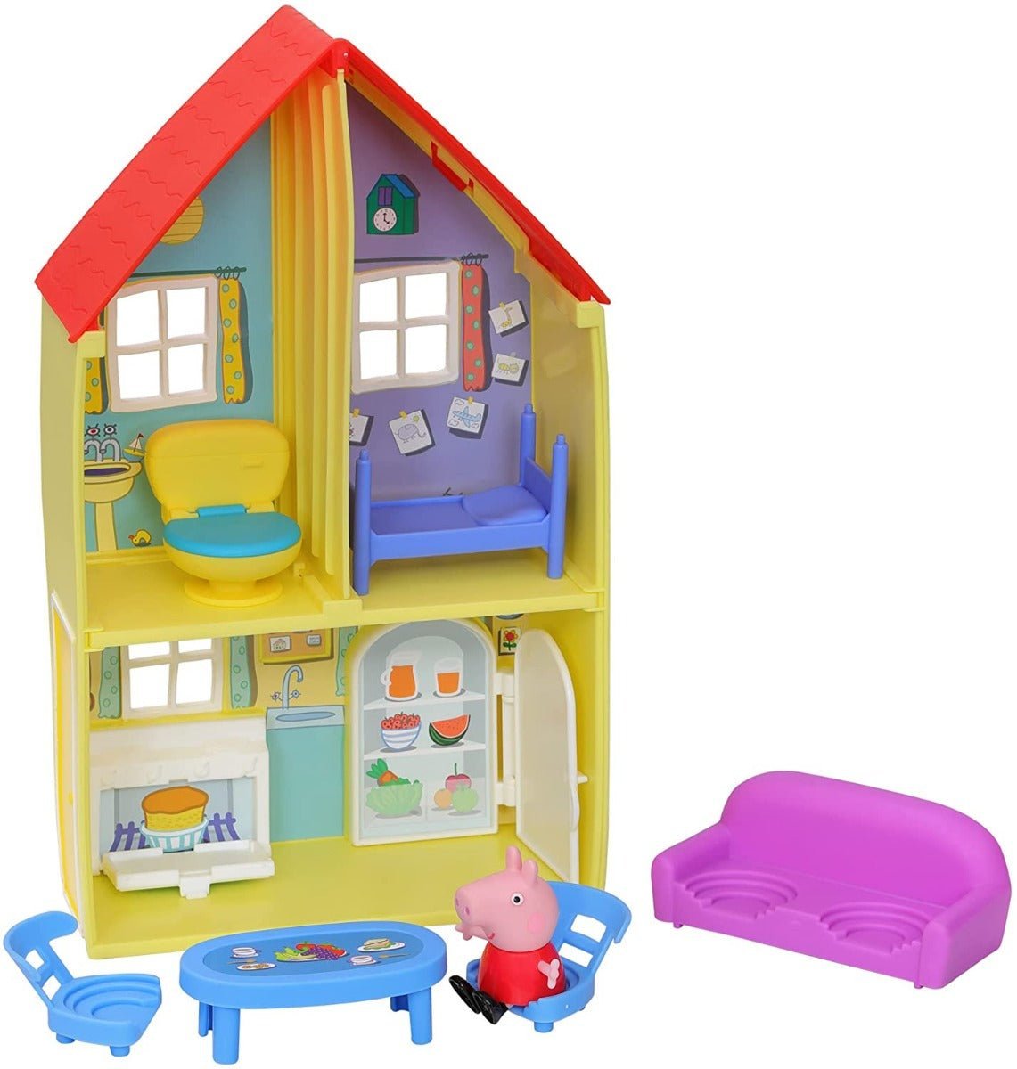 Peppa Pig Peppa's Family House Playset F2167 - Colorland Toys