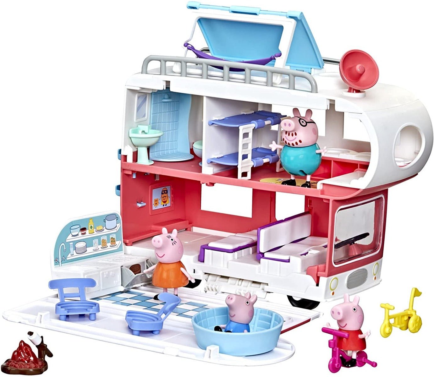Peppa Pig Peppa's Family Motorhome F2182 - Colorland Toys