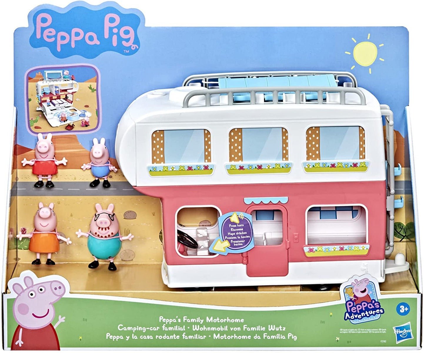 Peppa Pig Peppa's Family Motorhome F2182 - Colorland Toys