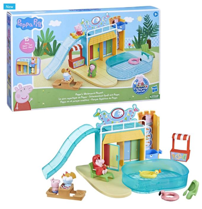 Peppa Pig Peppa's Waterpark Playset F6295 - Colorland Toys