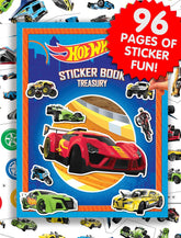 Phidal Hot Wheels Sticker Book Treasury 2764324715 - Colorland Toys