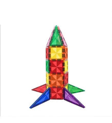 Picasso Magnetic Building Blocks Mini Diamond Series - Rocket 30 - Pcs PTM30 - Colorland Toys