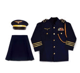Pilot Girl Costume 2 - 3Y/O - Colorland Toys
