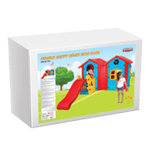 Pilsan Double Happy House Blue/Red 06433 - Colorland Toys