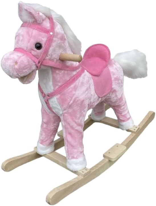 Rocking Horse Pink LB-501 - Colorland Toys
