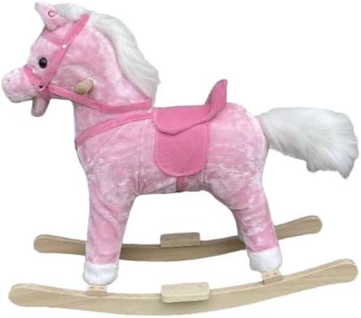 Rocking Horse Pink LB-501 - Colorland Toys