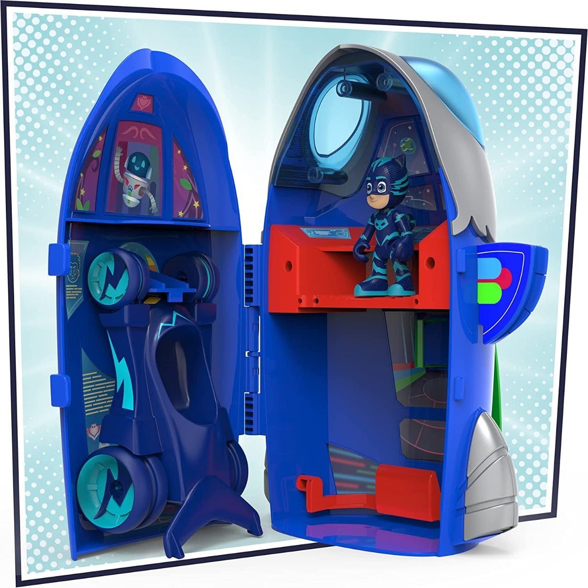 PJ Masks 2 - in - 1 Headquarters Playset F2098 - Colorland Toys
