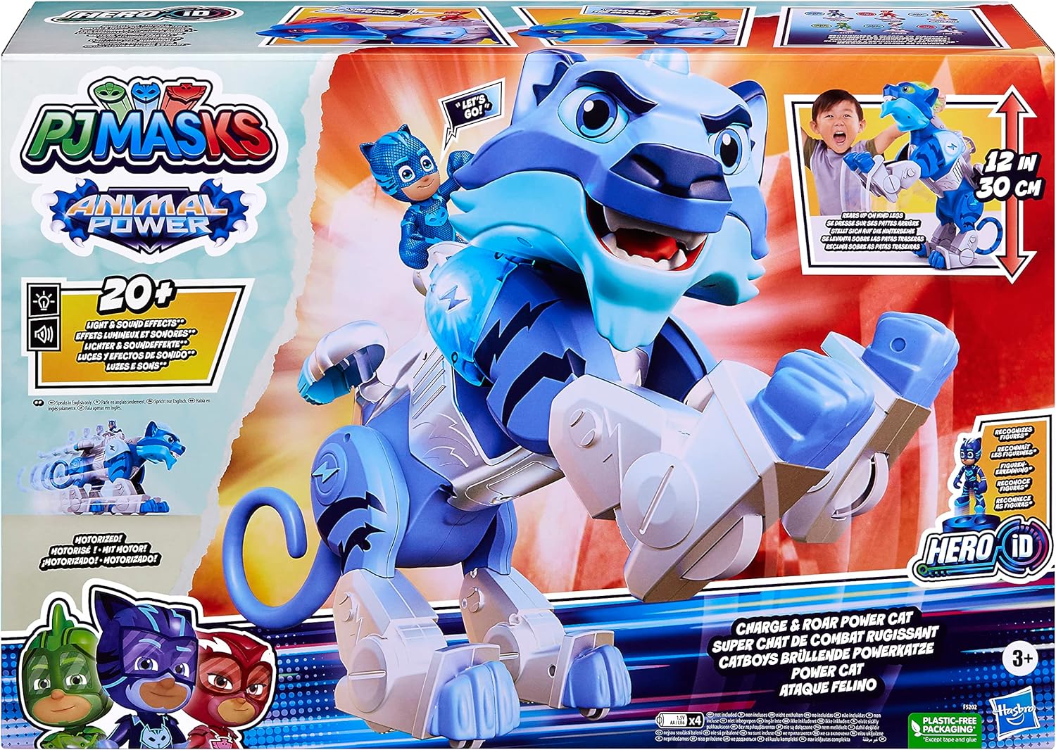 Pj Masks Animal Power Charge And Roar Power Cat F5202 - Colorland Toys