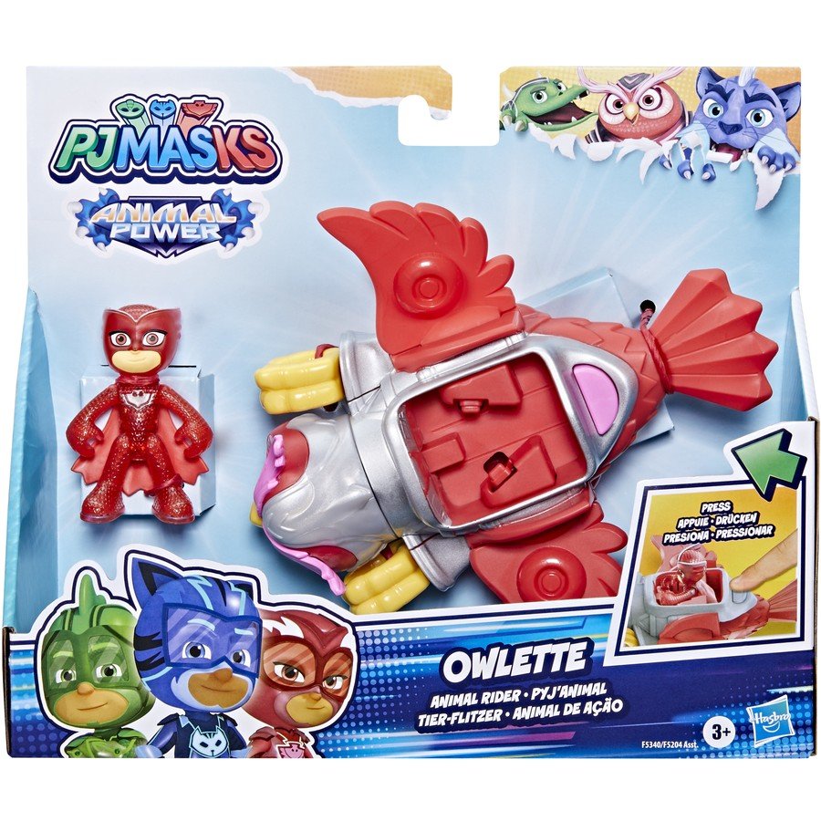 PJ Masks Animal Power Deluxe Animal Riders - Owlette F5340/F5204 - Colorland Toys