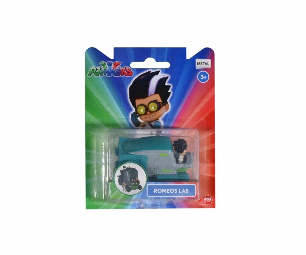 PJ Masks Diecast Metal Vehicle Romeo's Lab Toy Car 203141003 - Colorland Toys