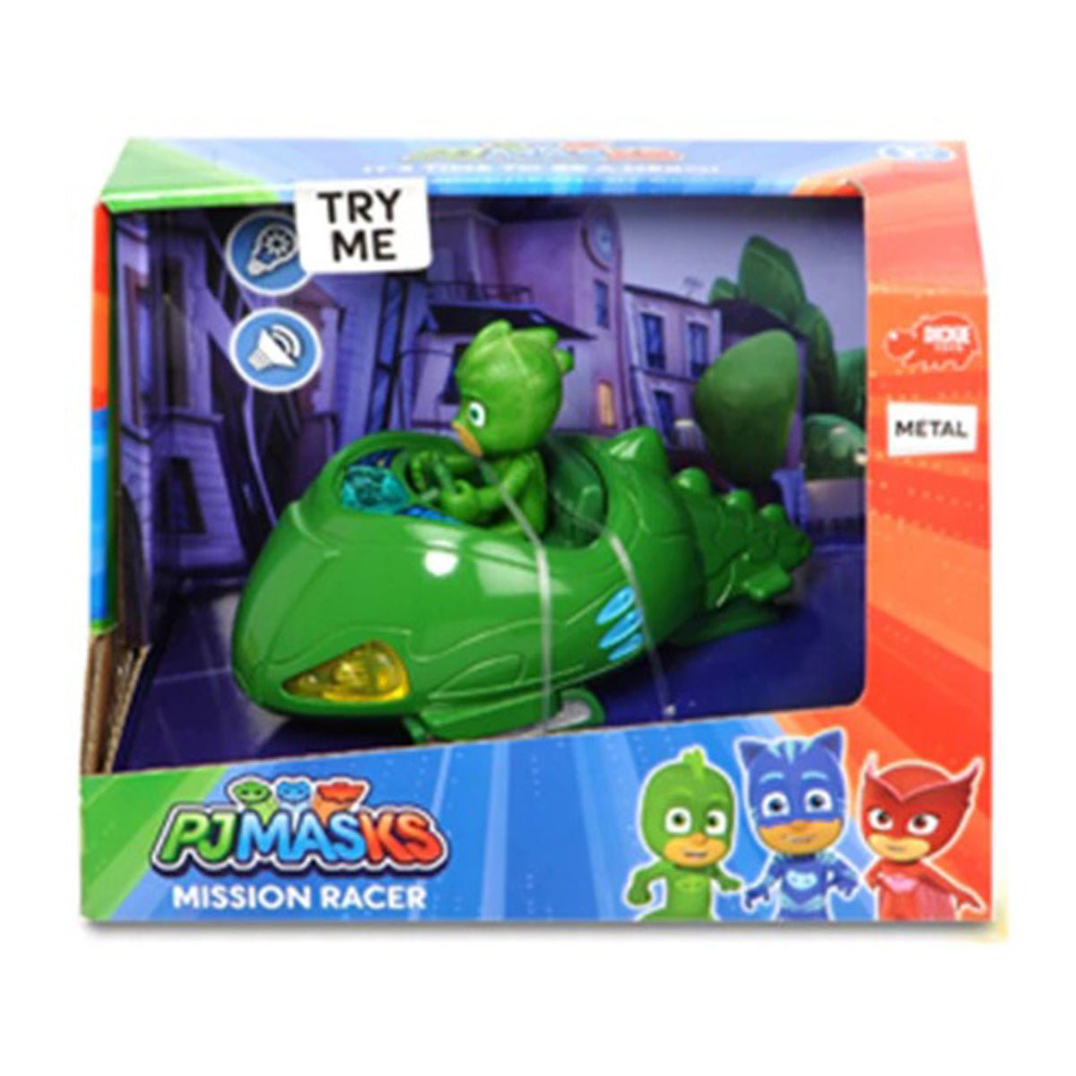 PJ Masks Mission Racer Gekko Green 203142001 - Colorland Toys