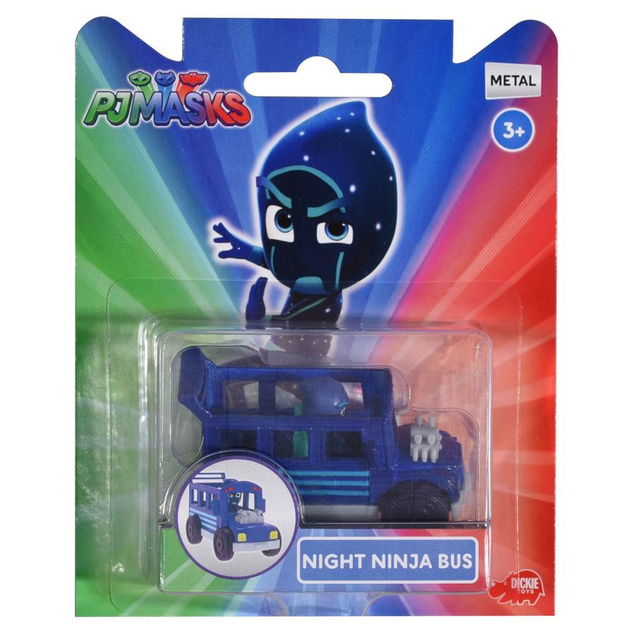 PJ Masks Night Ninja Bus Die - Cast Vehicle - Colorland Toys