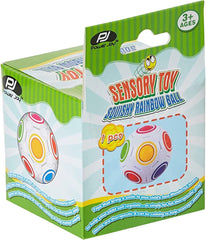 PJoy Sensory Squishy Rainbow Ball CRK814 - Colorland Toys