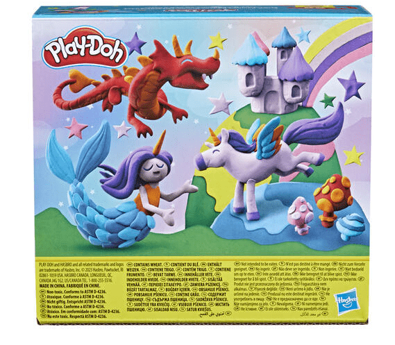 Play - Doh Colorful Compound 9 - pack F7966/F7369 - Colorland Toys