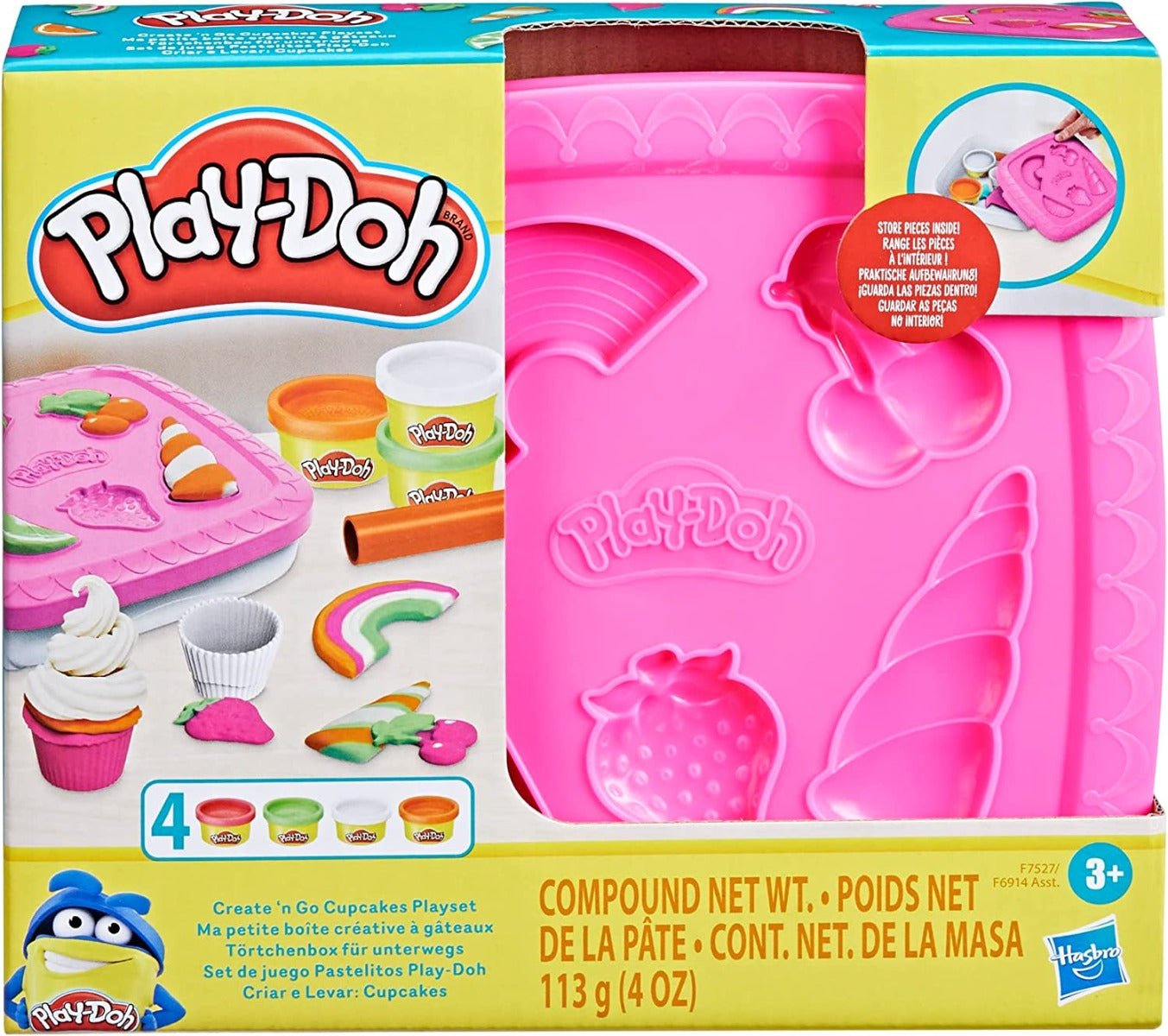 Play - Doh Create and Go Cupcakes F7527/F6914 - Colorland Toys