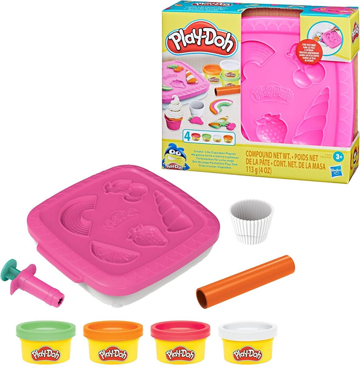 Play - Doh Create and Go Cupcakes F7527/F6914 - Colorland Toys