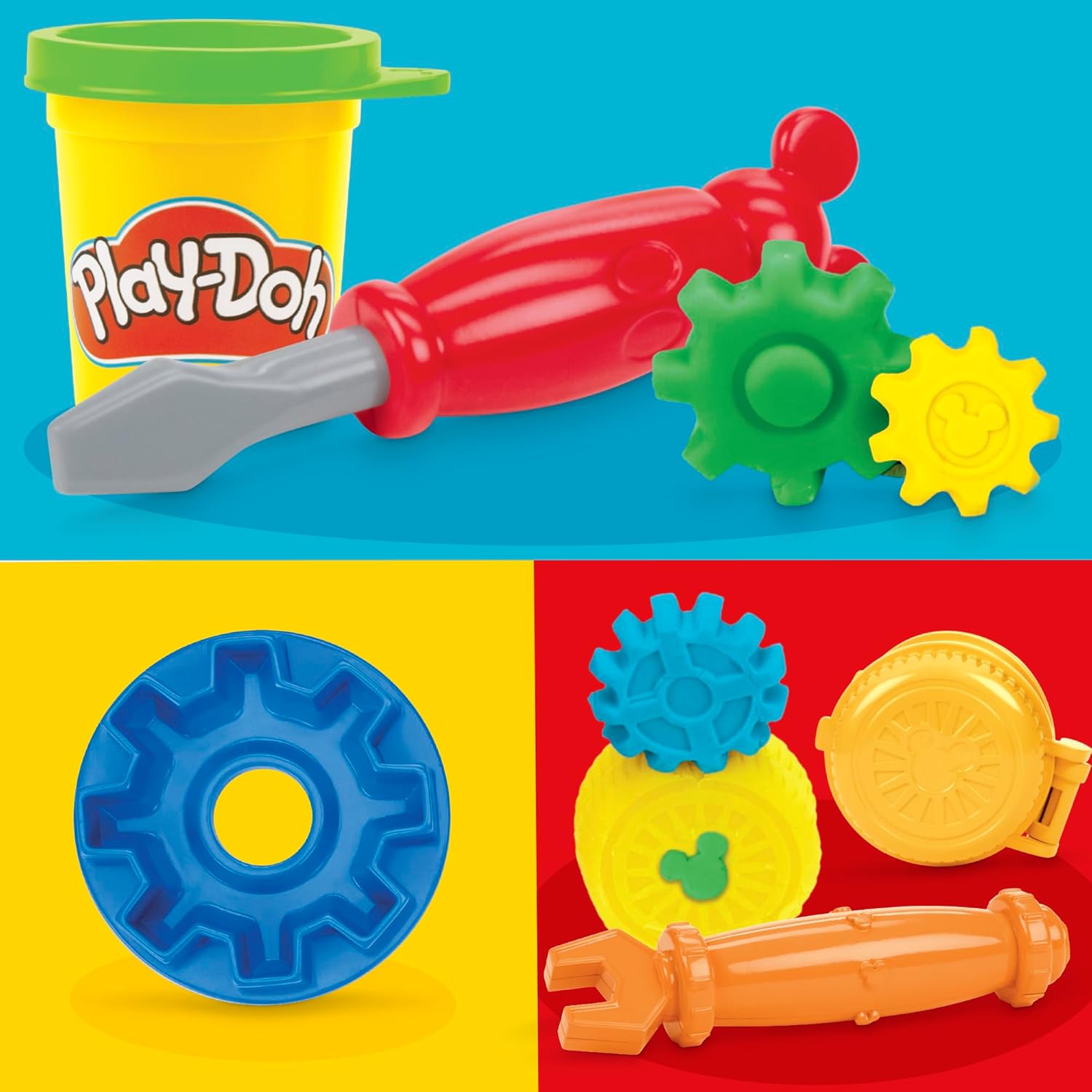 Play - Doh Disney JR On The Go Garage Playset G3109 - Colorland Toys