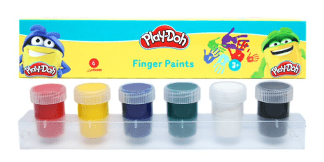 Play - Doh Finger Paint Connected Pot 30ml 6pcs - Colorland Toys