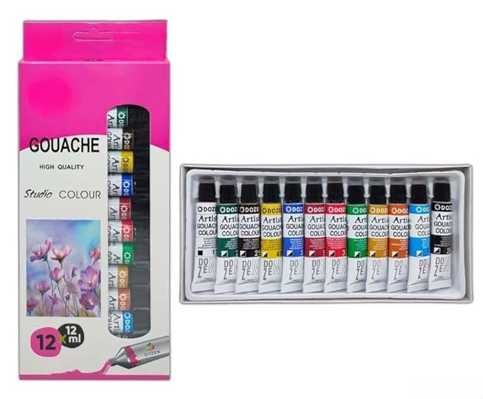 Play - Doh Gouache Paint 12 pcs AY - GU002 - Colorland Toys