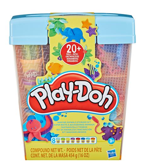 Play - Doh Imagine Animals Storage Set F7381 - Colorland Toys