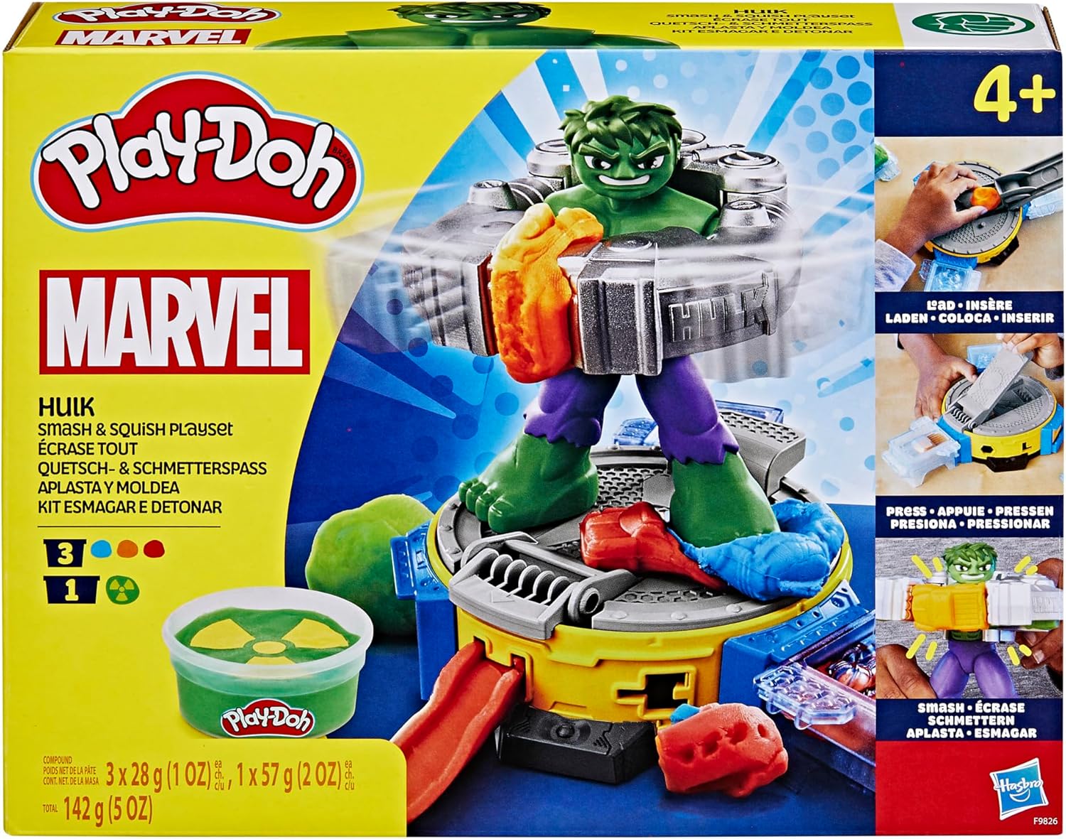 Play - Doh Jumbo Smashing Hulk F9826 - Colorland Toys