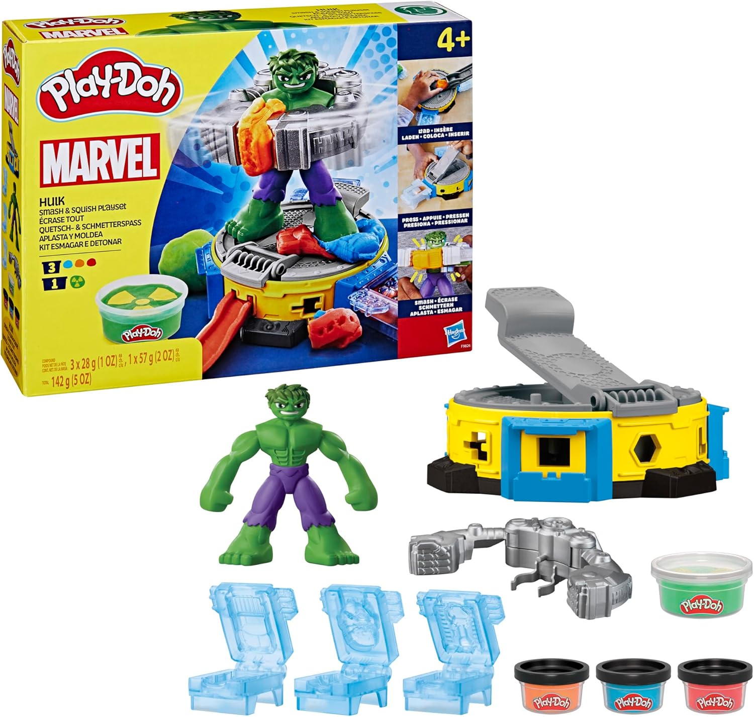 Play - Doh Jumbo Smashing Hulk F9826 - Colorland Toys