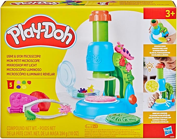 Play-Doh Light And Look Microscope G0494