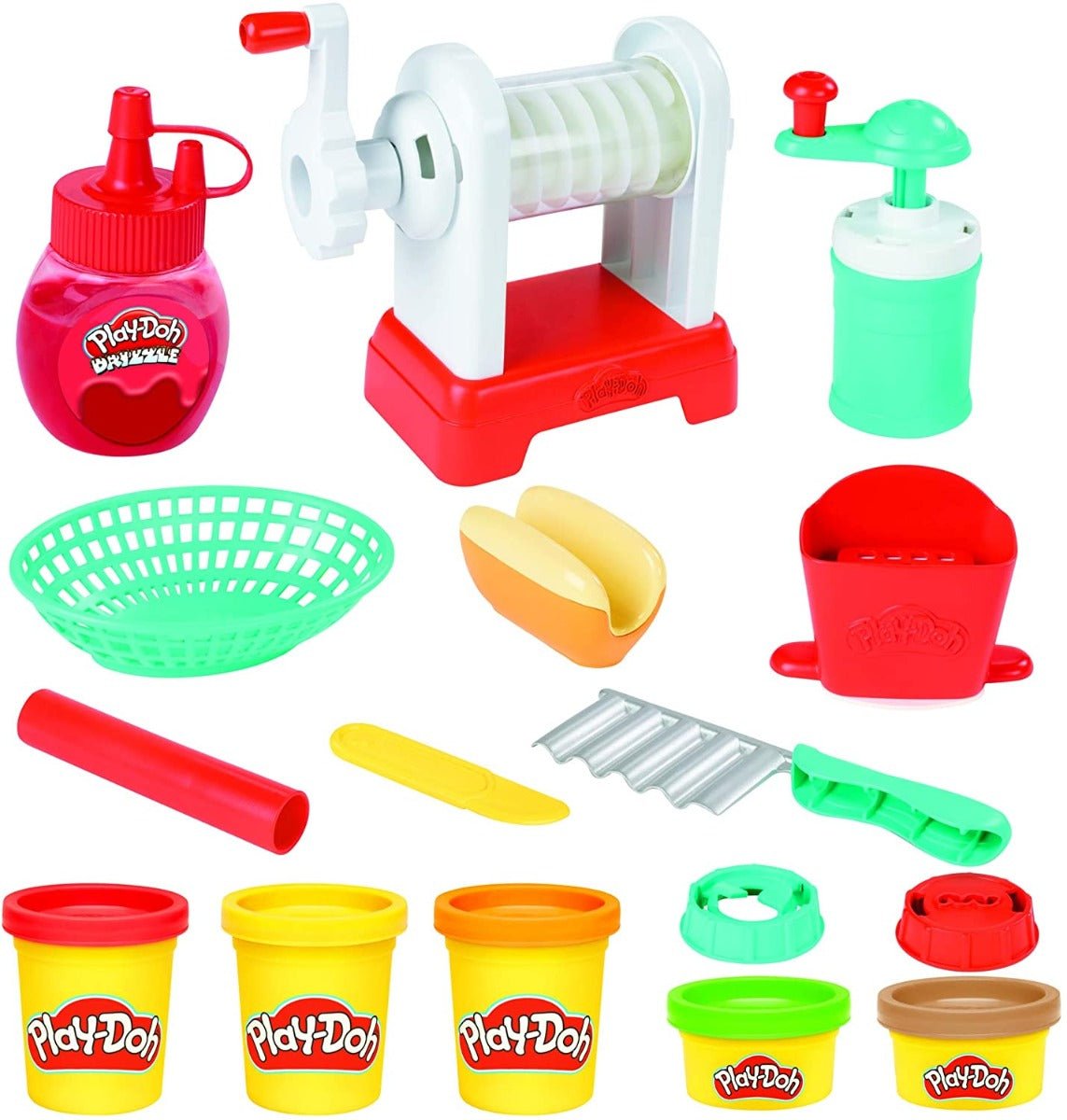 Play - Doh Spiral French Fries Set F1320 - Colorland Toys