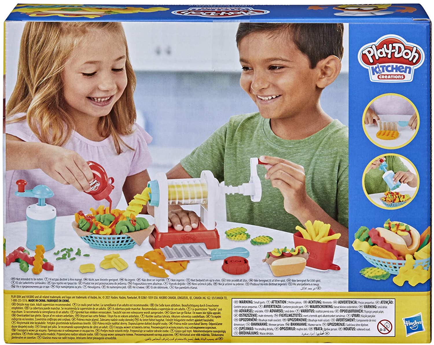 Play - Doh Spiral French Fries Set F1320 - Colorland Toys