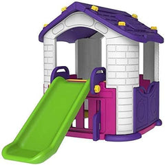Play House with Slide Pink CHD - 351 - Colorland Toys