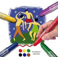 Playcolor Basic Pocket Solid Paint Stick 6pcs 10511 - Colorland Toys