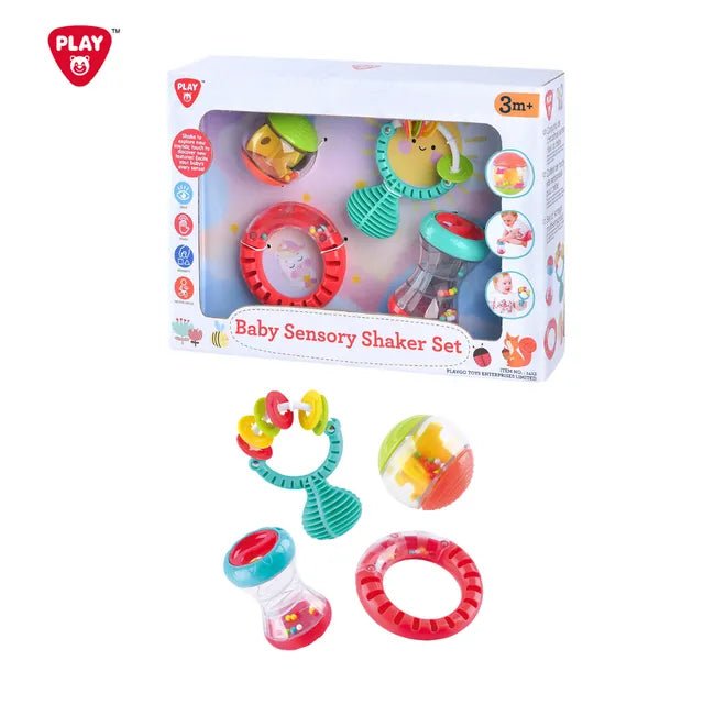 PlayGo Baby Sensory Shaker Set - Colorland Toys