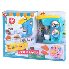 PlayGo Cafe & Eatery Box - 22 Pcs - Colorland Toys