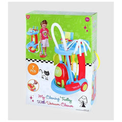 Playgo House Cleaning Trolley with Vaccum Cleaner 3482 - Colorland Toys