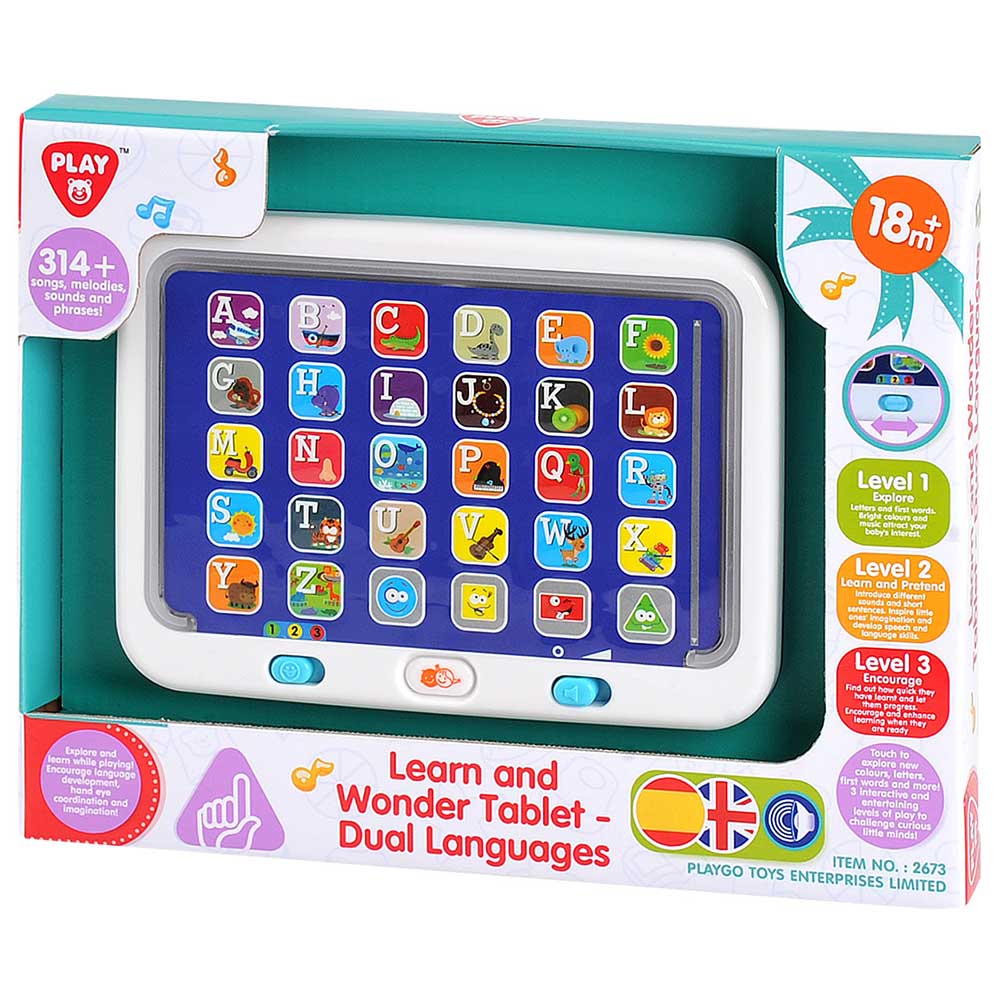 Playgo Learn And Wonder Tablet 2673 - Colorland Toys