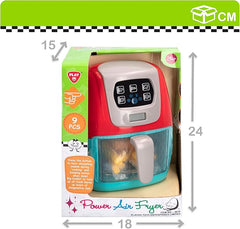 PlayGo Power Air Fryer - 13 Pcs 3617 - Colorland Toys