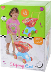 PlayGo Shopping Cart - 18 Pcs - Colorland Toys