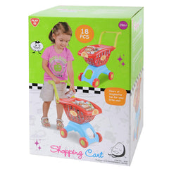 PlayGo Shopping Cart 18pcs 3238 - Colorland Toys