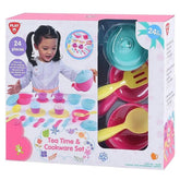 PlayGo Tea Time & Cookware Set - 24 Pcs 6060 - Colorland Toys