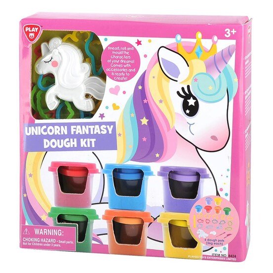 PlayGo Unicorn Fantasy Dough Kit 8424 - Colorland Toys